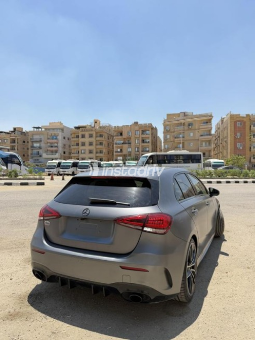 Mercedes A 35 AMG 2021 Gray Automatic Used for Sale in Cairo - 4