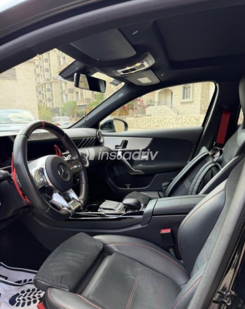 Mercedes A 35 AMG 2021 Gray Automatic Used for Sale in Cairo - 7