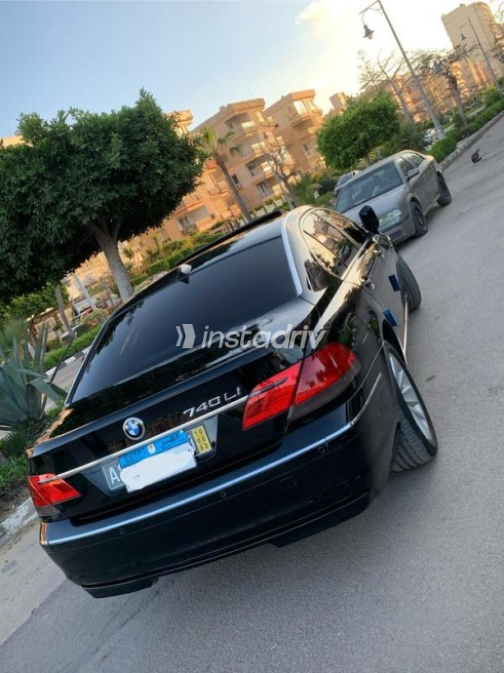 BMW 740 2009 Black Automatic Used for Sale in Alexandria - 3