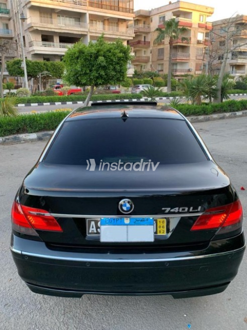 BMW 740 2009 Black Automatic Used for Sale in Alexandria - 4