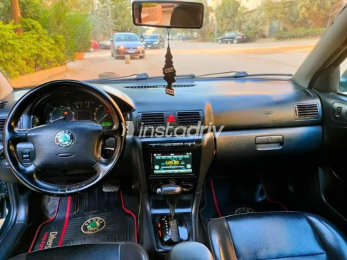 Skoda Octavia A4 2001 Dark Green Automatic Used for Sale in Kafr El Zayat - 10