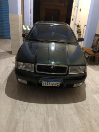 Skoda Octavia A4 2001 Dark Green Automatic Used for Sale in Kafr El Zayat
