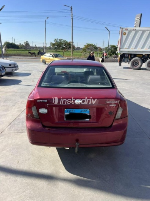 Chevrolet Optra 2011 Dark Red Automatic Used for Sale in El Minya - 4
