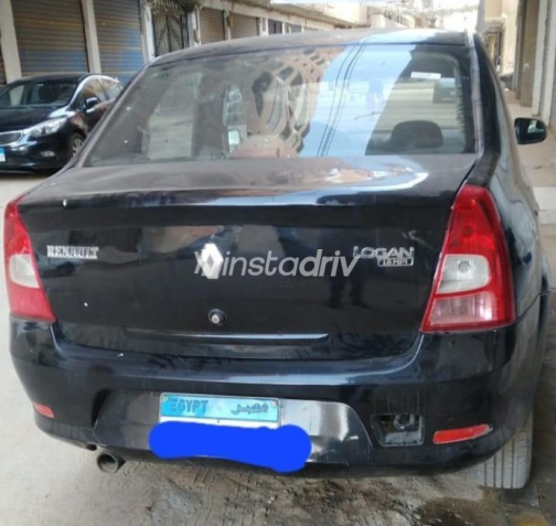 Renault Logan 2012 Black Manual Used for Sale in Shibin el Kom  - 2