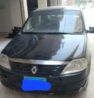 Renault Logan 2012 Black Manual Used for Sale in Shibin el Kom 