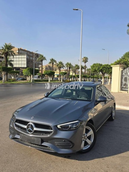 Mercedes C 180 2022 Gray Automatic Used for Sale in Cairo - 4