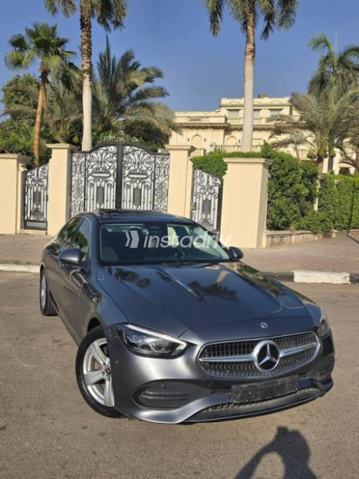 Mercedes C 180 2022 Gray Automatic Used for Sale in Cairo - 8