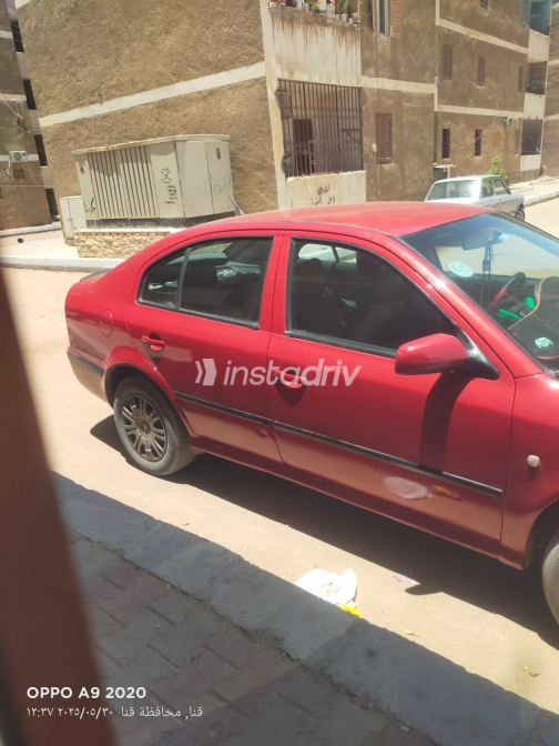 Skoda Octavia A4 2003 Red Manual Used for Sale in Sohag - 3