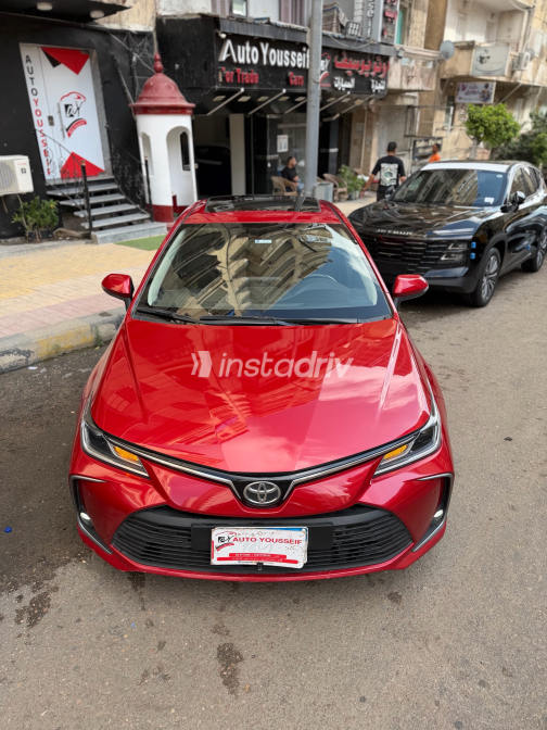 Toyota Corolla 2022 Red CVT Used for Sale in Alexandria - 8