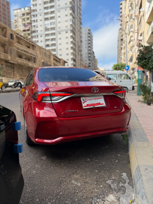 Toyota Corolla 2022 Red CVT Used for Sale in Alexandria