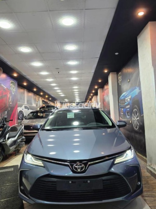 Toyota Corolla 2022 Gray Automatic Used for Sale in El Mahalla - 2
