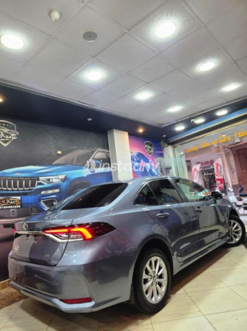 Toyota Corolla 2022 Gray Automatic Used for Sale in El Mahalla - 3