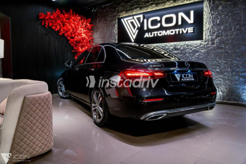 Mercedes E 200 2022 Black Automatic Used for Sale in Greater Cairo ( Cairo + Giza) - 3