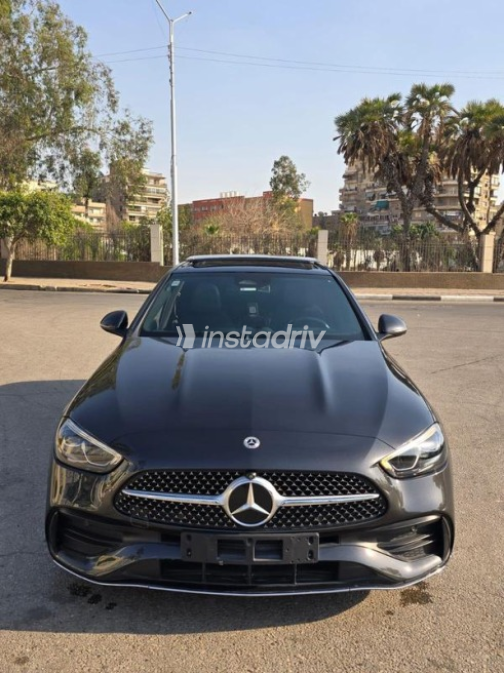 Mercedes C 180 2024 Gray Automatic Used for Sale in Cairo - 1