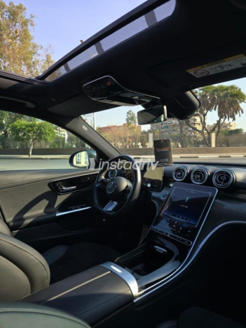 Mercedes C 180 2024 Gray Automatic Used for Sale in Cairo - 3