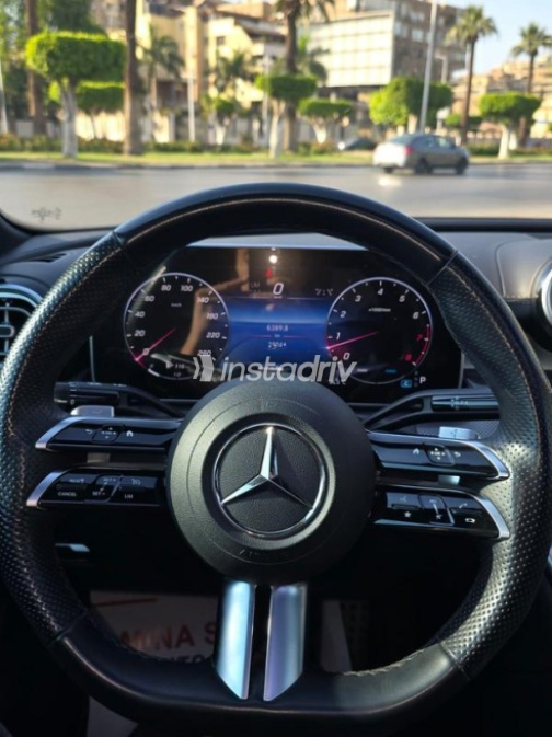 Mercedes C 180 2024 Gray Automatic Used for Sale in Cairo - 9