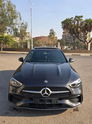 Mercedes C 180 2024 Gray Automatic Used for Sale in Cairo