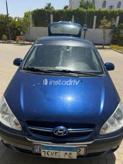 Hyundai Getz 2011 Dark Blue Automatic Used for Sale in Giza - 2
