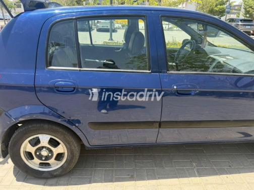 Hyundai Getz 2011 Dark Blue Automatic Used for Sale in Giza - 3