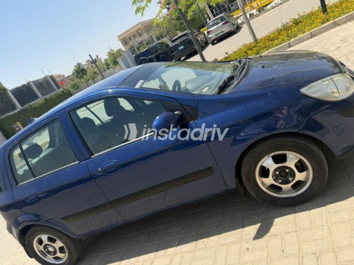 Hyundai Getz 2011 Dark Blue Automatic Used for Sale in Giza - 4