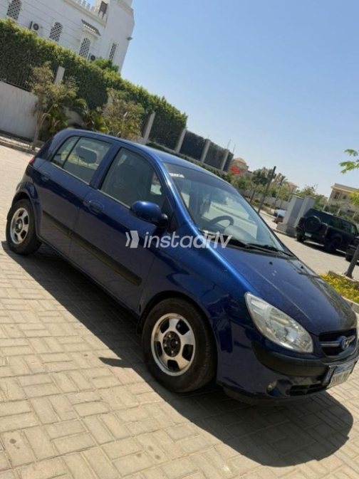 Hyundai Getz 2011 Dark Blue Automatic Used for Sale in Giza - 5
