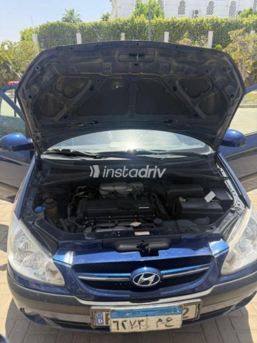 Hyundai Getz 2011 Dark Blue Automatic Used for Sale in Giza - 7