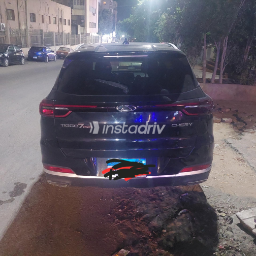 شيرى تيجو 7  برو 2022 أسود CVT مستعملة للبيع في حلوان - 1