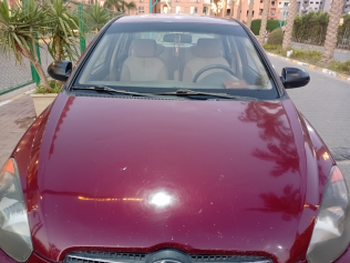 Hyundai Accent 2027 Red Automatic Used for Sale in El Haram