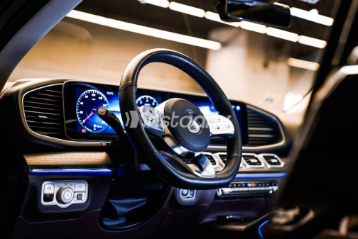 Mercedes GLS 2023 Black Automatic Used for Sale in Alexandria - 6