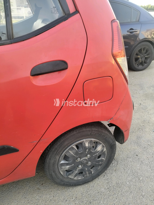 هيونداي I10 2010 أحمر يدوي مستعملة للبيع في القليوبية‎‎ - 8