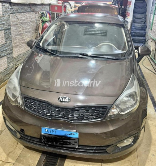 Kia Rio 2015 Bronze Automatic Used for Sale in Alexandria - 1