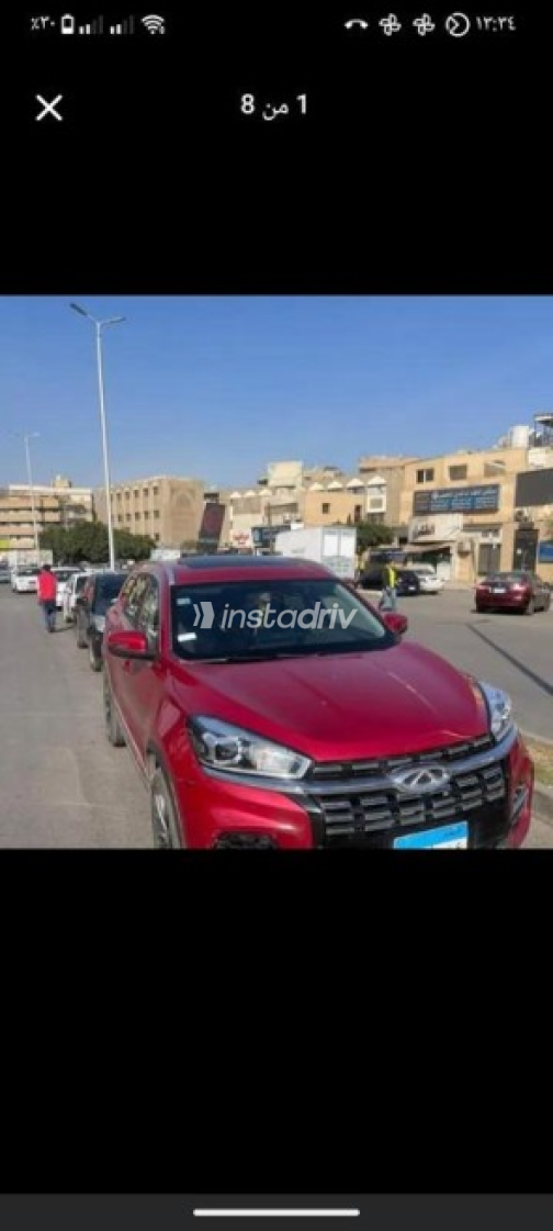 Chery Tiggo 8 2025 White Automatic Used for Sale in Greater Cairo ( Cairo + Giza) - 3