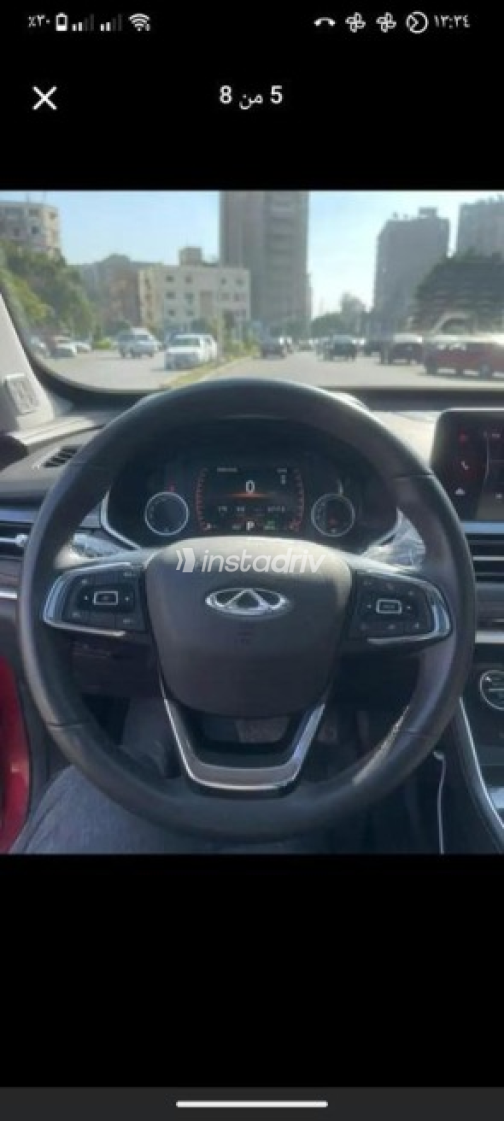 Chery Tiggo 8 2025 White Automatic Used for Sale in Greater Cairo ( Cairo + Giza) - 6