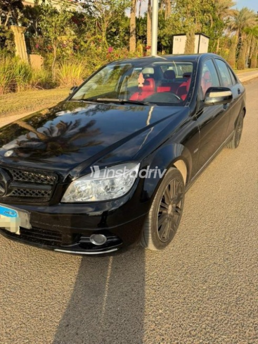 Mercedes C 200 2008 Black Automatic Used for Sale in Mohandessin - 2