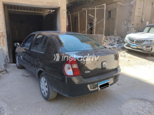 Renault Clio 2008 Black Manual Used for Sale in Helwan - 2