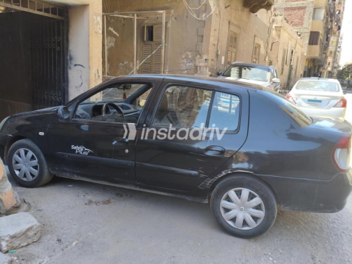 Renault Clio 2008 Black Manual Used for Sale in Helwan - 3