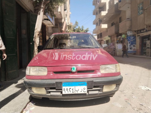 سكودا فيليشيا 1996 أحمر يدوي مستعملة للبيع في زفتى - 1