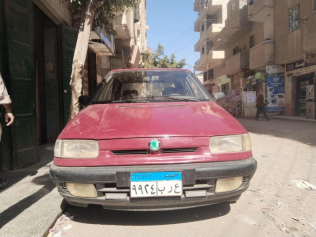 سكودا فيليشيا 1996 أحمر يدوي مستعملة للبيع في زفتى
