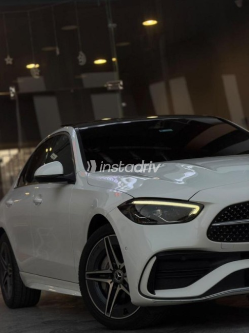 Mercedes C 180 2022 White Automatic Used for Sale in Cairo - 4