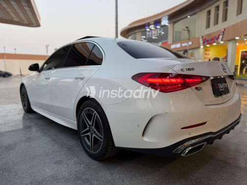 Mercedes C 180 2022 White Automatic Used for Sale in Cairo - 8