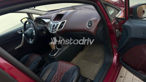 Ford Fiesta 2012 Dark Red Automatic Used for Sale in Cairo - 5