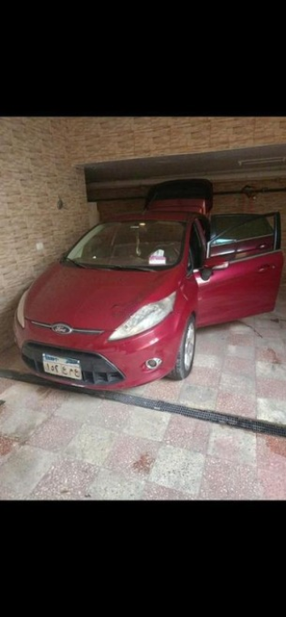 Ford Fiesta 2012 Dark Red Automatic Used for Sale in Cairo