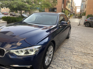 BMW 318 2019 Dark Blue Automatic Used for Sale in Cairo