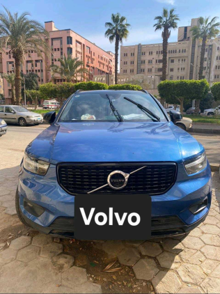 فولفو XC 40 2021 أزرق أوتوماتيك مستعملة للبيع في مصر الجديدة