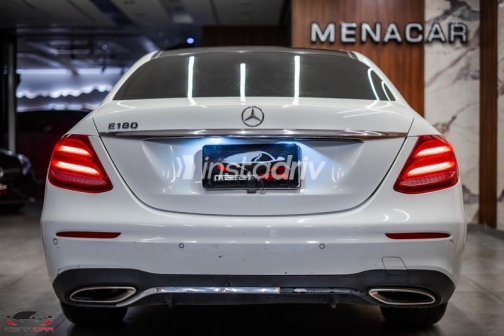 Mercedes E 180 2020 White Automatic Used for Sale in Cairo - 2