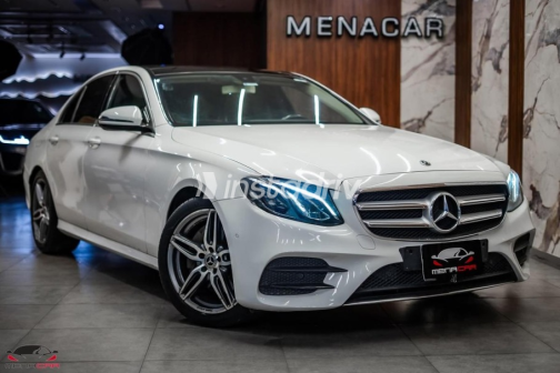 Mercedes E 180 2020 White Automatic Used for Sale in Cairo - 6