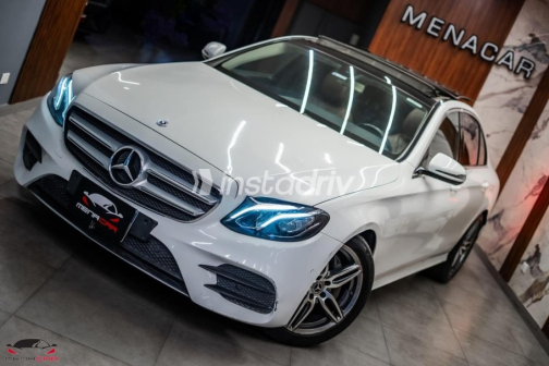 Mercedes E 180 2020 White Automatic Used for Sale in Cairo - 7