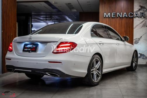 Mercedes E 180 2020 White Automatic Used for Sale in Cairo - 9