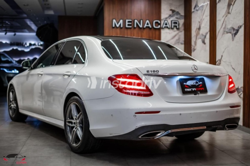 Mercedes E 180 2020 White Automatic Used for Sale in Cairo - 10