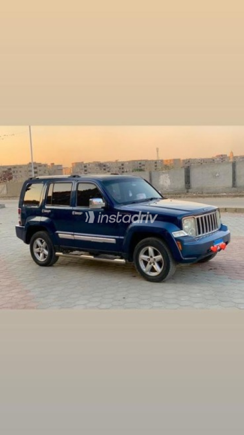 Jeep Cherokee 2008 Dark Blue Automatic Used for Sale in Obour City - 1